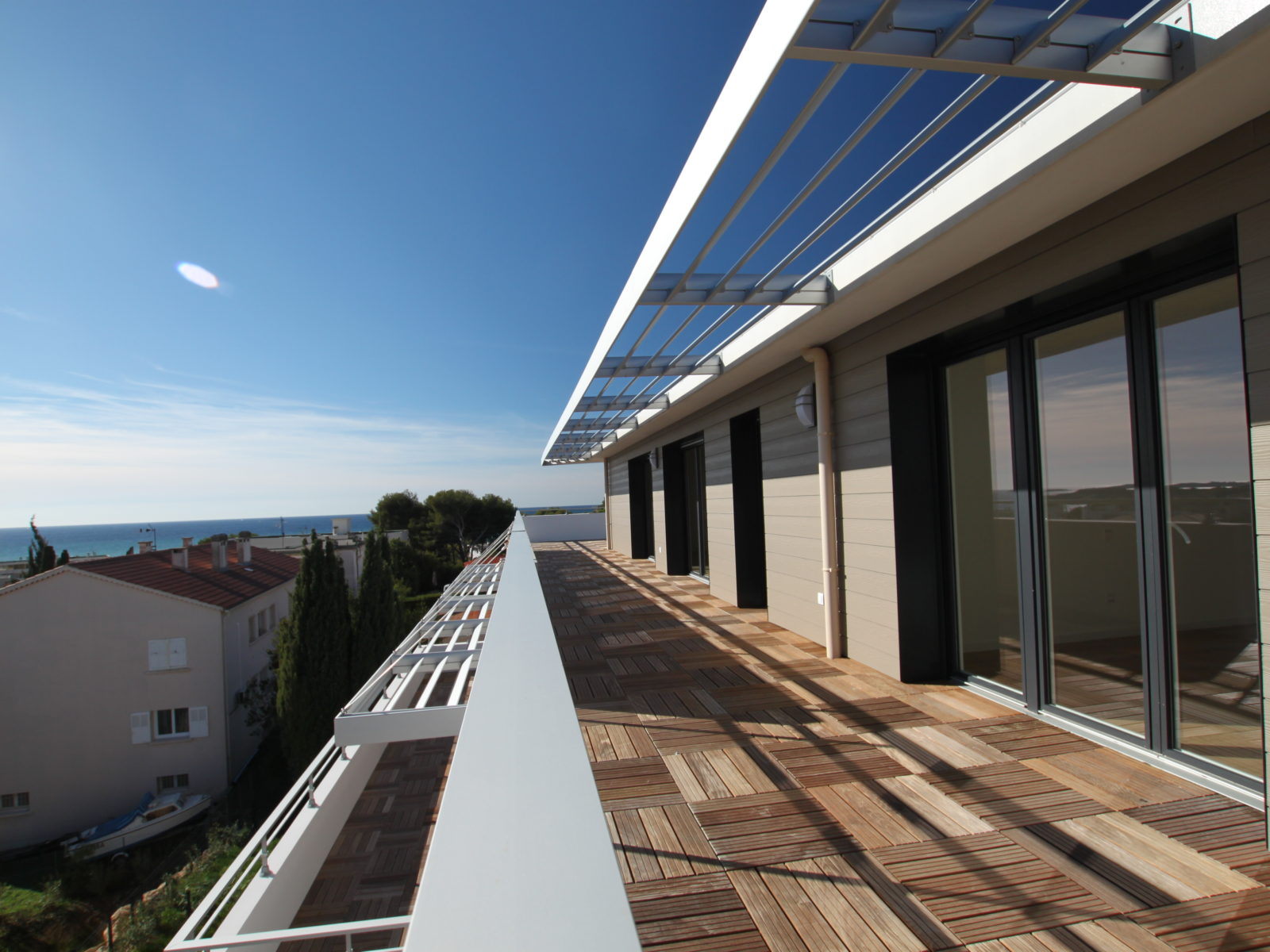Terrasse avec vue