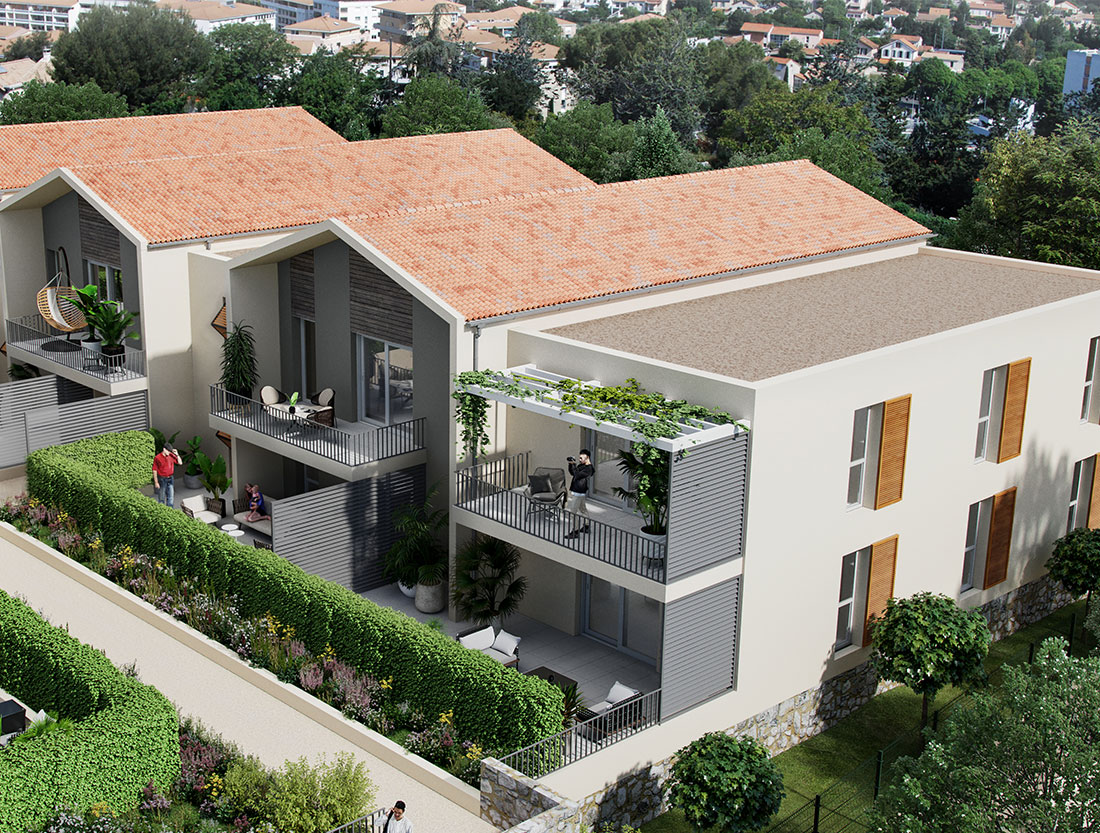 programme immobilier neuf Aubagne extérieur